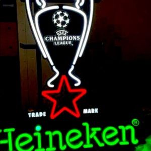 Exclusive Original Heineken "Champions League" Sign Light.Excellent Condition